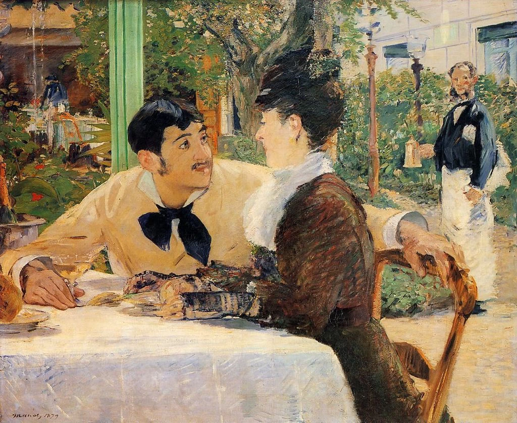  8-Édouard Manet, Al Pere Lathuille-Musée des Beaux Arts, Tournai 